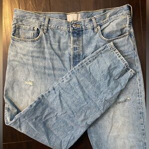 Everlane jeans size 32 long button fly